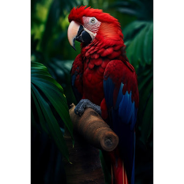 Red Parrot Canvas